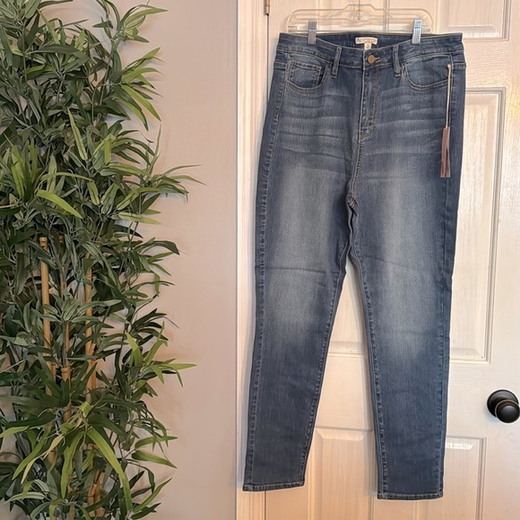 New York & Company high rise skinny jeans NWT 12 - Picture 1 of 11